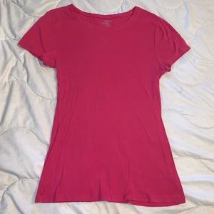 Old Navy Scoop Neck Tee. Hot Pink